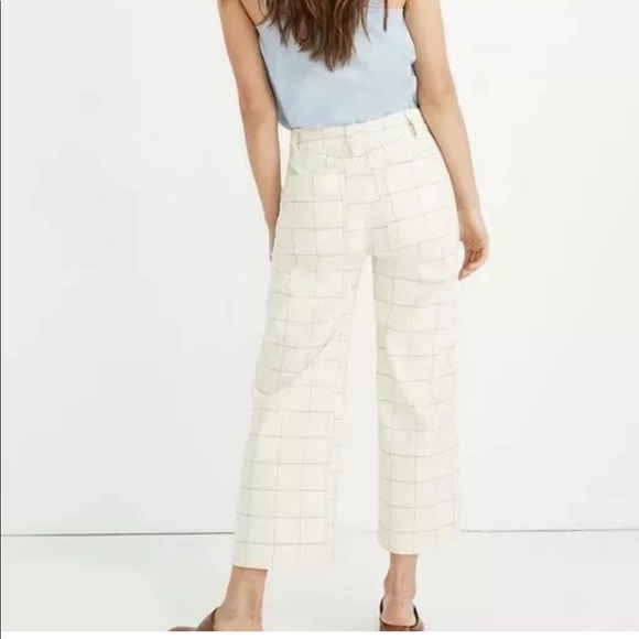 ❤️sold: Madewell Emmett Wide Leg Crop Pants High - Picture 2 of 6